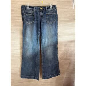 American Eagle Jeans Vintage Y2K Wide Leg women's size 10